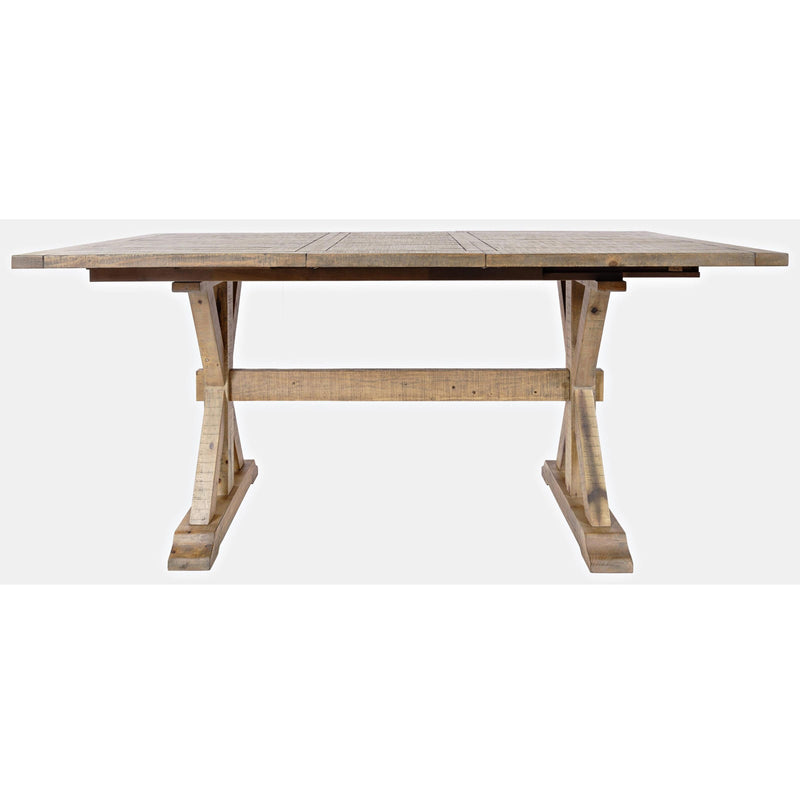 Jofran Carlyle Crossing Counter Height Dining Table with Trestle Base 1921-78BCH/1921-78T IMAGE 2