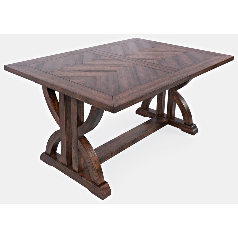 Jofran Fairview Counter Height Dining Table with Trestle Base 1931-78BCH/1931-78T IMAGE 2