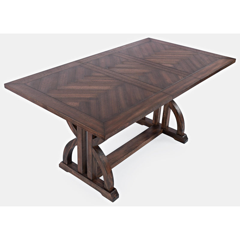 Jofran Fairview Counter Height Dining Table with Trestle Base 1931-78BCH/1931-78T IMAGE 3