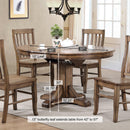 Winners Only Round Carmel Dining Table with Pedestal Base DC34257R IMAGE 2