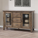 Winners Only Carmel DC3470BR 54" Sideboard - Rustic Brown IMAGE 2