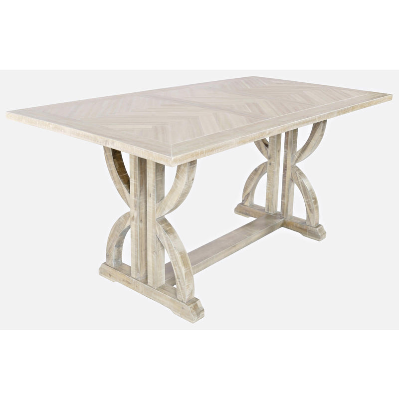 Jofran Fairview Counter Height Dining Table with Trestle Base 1933-78BCH/1933-78T IMAGE 2