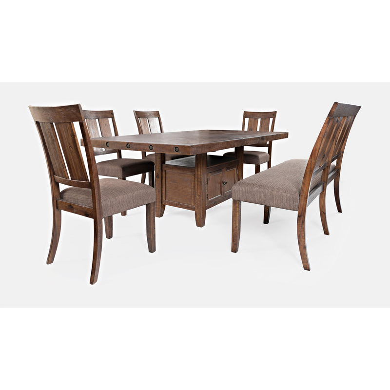 Jofran Mission Viejo Adjustable Height Dining Table with Pedestal Base 1966-78B/1966-78T IMAGE 8