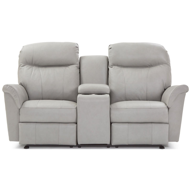 Best Home Furnishings Caitlin Reclining Leather Loveseat L420CQ4 75503L IMAGE 1