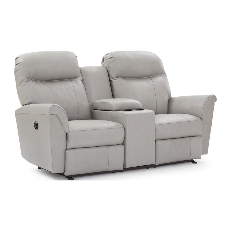 Best Home Furnishings Caitlin Reclining Leather Loveseat L420CQ4 75503L IMAGE 2