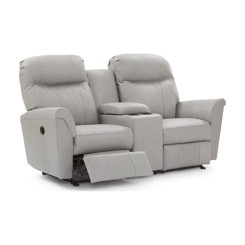 Best Home Furnishings Caitlin Reclining Leather Loveseat L420CQ4 75503L IMAGE 3