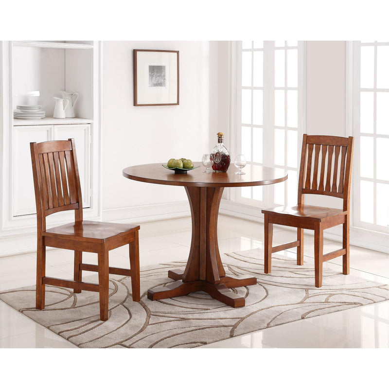 Winners Only Round Colorado Dining Table with Pedestal Base DCQ14242 IMAGE 2