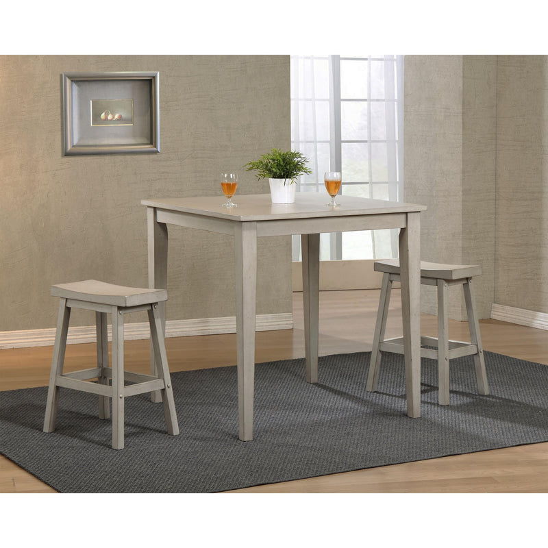 Winners Only Square Carmel Counter Height Dining Table DCT33636G IMAGE 2