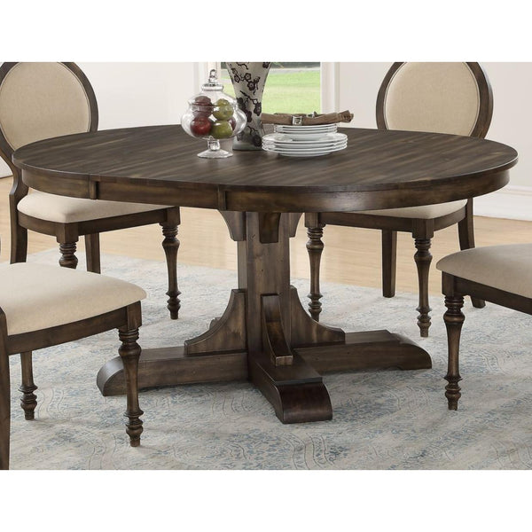 Winners Only Round Daphne Dining Table with Pedestal Base DD34866 IMAGE 1