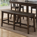 Winners Only Daphne Counter Height Bench DDT345524 IMAGE 1