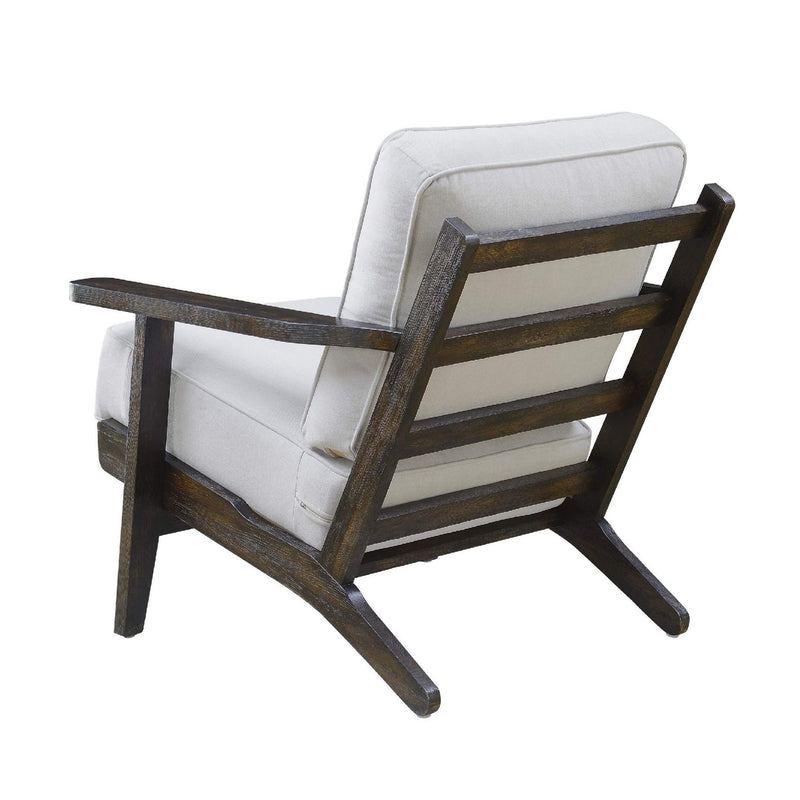  Elements International Metro UMR540100EW Accent Chair - Midtown Taupe IMAGE 3