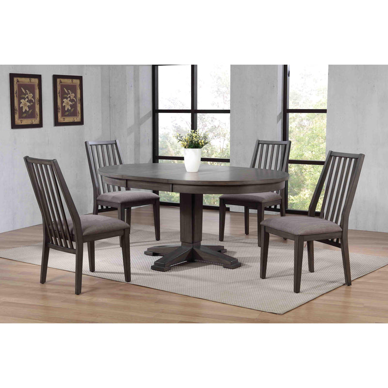 Winners Only Oval Hartford Dining Table with Pedestal Base DH24866 IMAGE 3