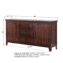 Winners Only Java DJ1471B 66" Sideboard IMAGE 3