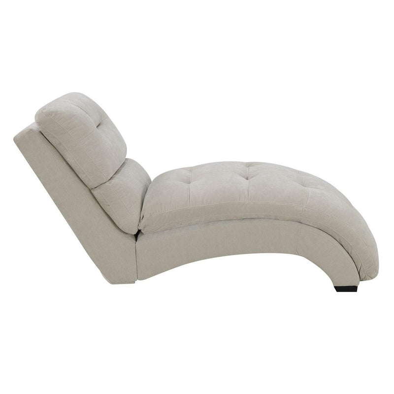  Elements International Dominick UDK1745110E Chaise - Amigo Linen IMAGE 3