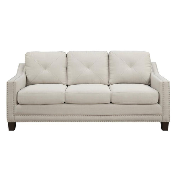  Elements International Malone UMO086301 Sofa - Heirloom Taupe IMAGE 1