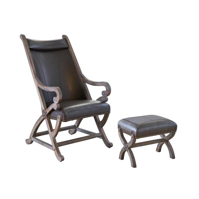 Elements International Hunter Stationary Accent Chair LHT140101 IMAGE 1