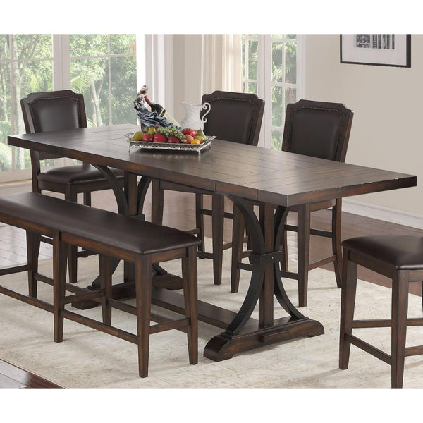 Winners Only Montreal Counter Height Dining Table with Trestle Base DMT23696 IMAGE 1