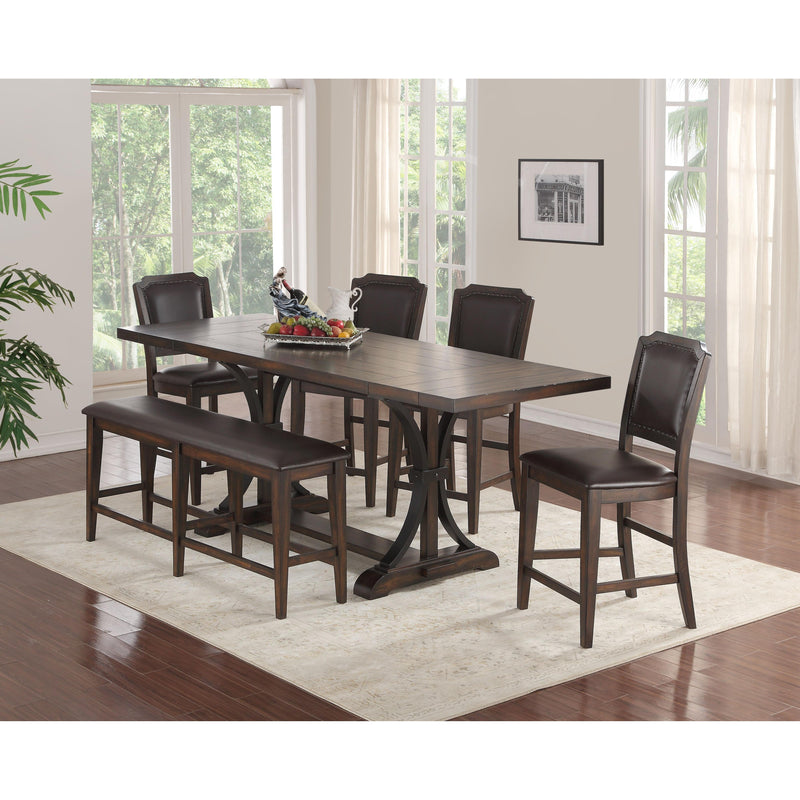 Winners Only Montreal Counter Height Dining Table with Trestle Base DMT23696 IMAGE 2