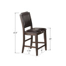 Winners Only Montreal DMT245124 Cushioned Upholstered Barstool IMAGE 3