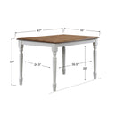 Winners Only Pacifica DP53247 47" Leg Table IMAGE 3