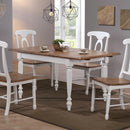 Winners Only Pacifica DP53667 66" Leg Table w/ 15" Butterfly Leaf IMAGE 3