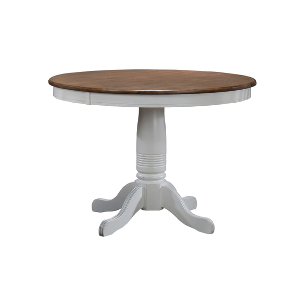 Winners Only Round Pacifica Dining Table with Pedestal Base DP54242 IMAGE 1