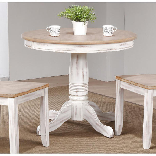 Winners Only Round Prescott Dining Table with Pedestal Base DPR13636 IMAGE 1