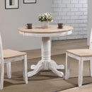 Winners Only Round Prescott Dining Table with Pedestal Base DPR13636 IMAGE 2