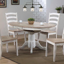 Winners Only Oval Prescott Dining Table with Pedestal Base DPR14257 IMAGE 2