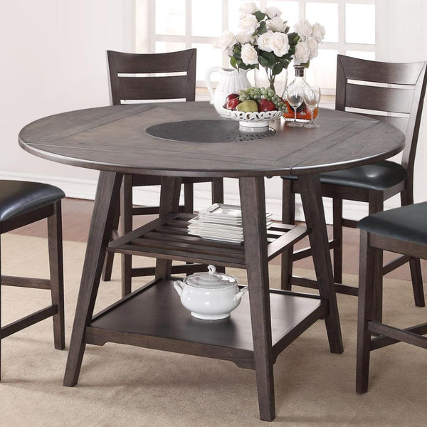 Winners Only Round Parkside Pub Height Dining Table with Pedestal Base DPT36060G IMAGE 1