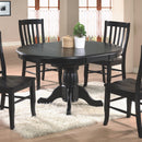 Winners Only Round Quails Run Dining Table with Pedestal Base DQ14257E IMAGE 1