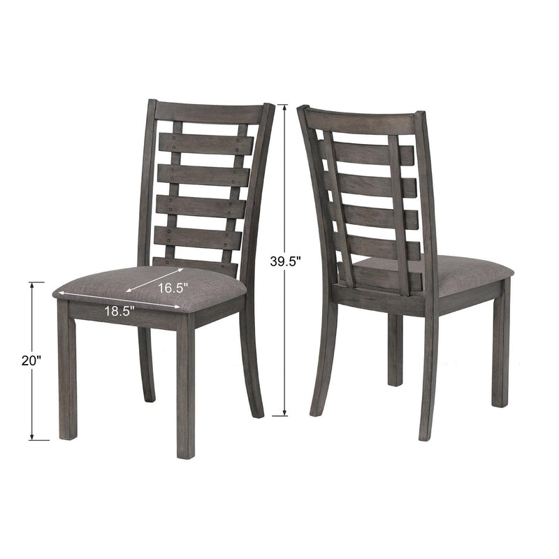 Winners Only Stratford DS3451S Track Back Side Chair IMAGE 4