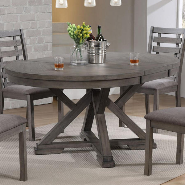 Winners Only Round Stratford Dining Table with Pedestal Base DS34866 IMAGE 1