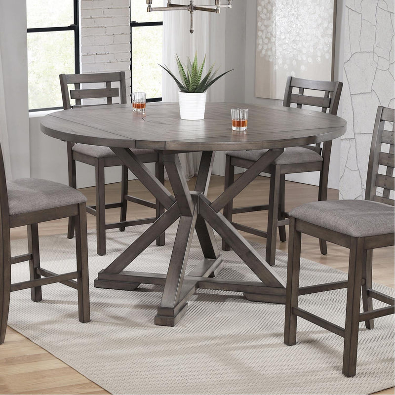 Winners Only Stratford DST36060 60" Round Tall Table w/ Lazy Susan IMAGE 3