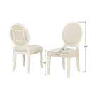 Winners Only Torrance DT3451SP Shield Back Side Chair - White IMAGE 3