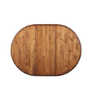 Winners Only Torrance DT34866SE 66" Pedestal Table w/ 18" Leaf - Ebony IMAGE 3