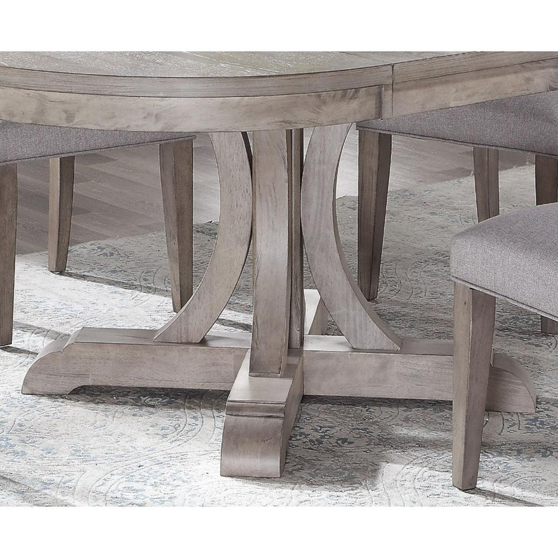 Winners Only Oval Xena Dining Table with Pedestal Base DX34866