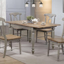 Winners Only Barnwell DB53667 66" Leg Table w/ 15" Butterfly Leaf IMAGE 3