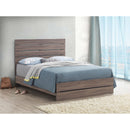 Coaster Furniture Brantford 207041KE Wood Eastern King Panel Bed - Barrel Oak IMAGE 4