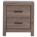 Coaster Furniture Brantford 2-Drawer Nightstand 207042 IMAGE 2