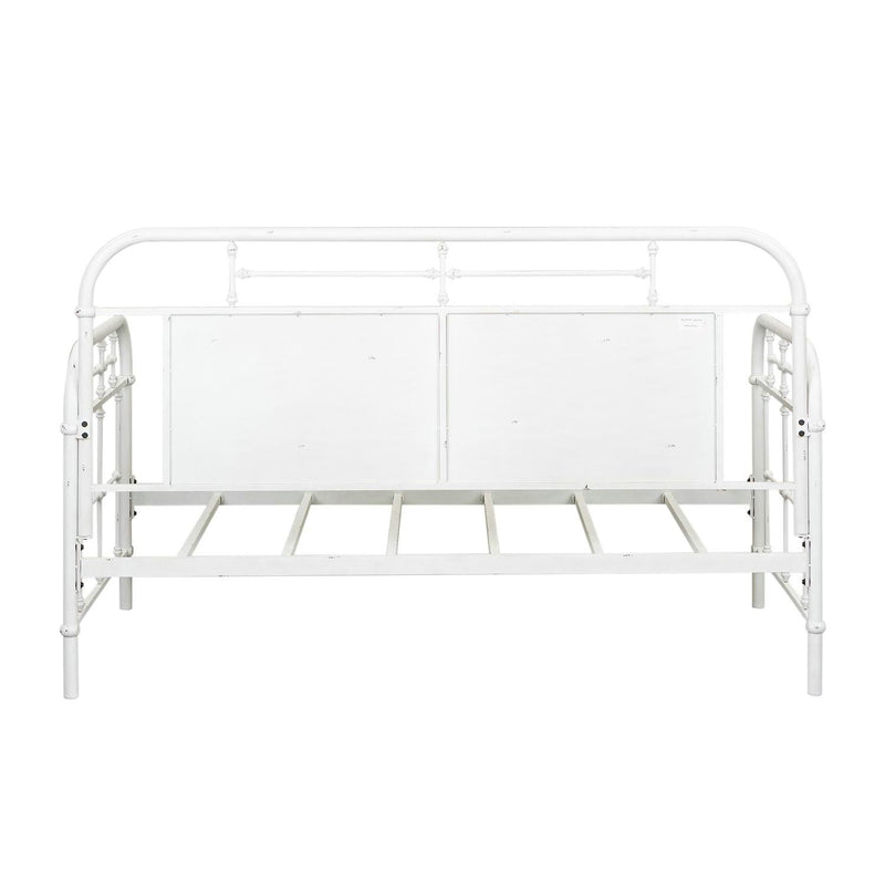  Liberty Furniture Industries Inc. Vintage Series 179-Day Twin Metal Daybed - Antique White IMAGE 4