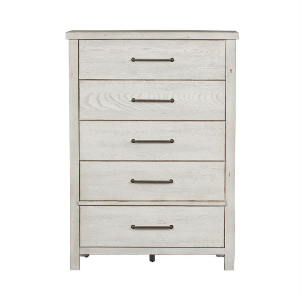 Liberty Furniture Industries Inc. Modern Farmhouse 5-Drawer Chest 406W-BR41 IMAGE 1