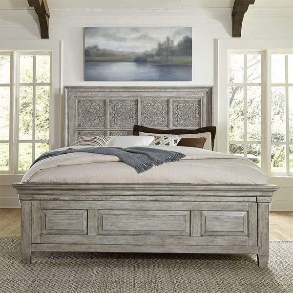 Liberty Furniture Industries Inc. Heartland King Panel Bed 824-BR-OKPB IMAGE 1