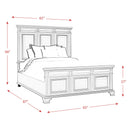 Elements International Calloway Queen Panel Bed CY300QB IMAGE 10