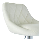  Elements International Melissa BMS700BSE Bar Stool - White IMAGE 5