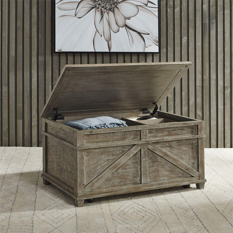 Liberty Furniture Industries Inc. Parkland Falls 172-OT1013 Storage Trunk IMAGE 8