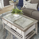  Liberty Furniture Industries Inc. Heartland 824-OT1010 Rect Ceiling Tile Cocktail Table IMAGE 8