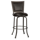 Hillsdale Furniture Belle Grove Counter Height Stool Belle Grove Swivel Counter Height Stool - Charcoal IMAGE 1