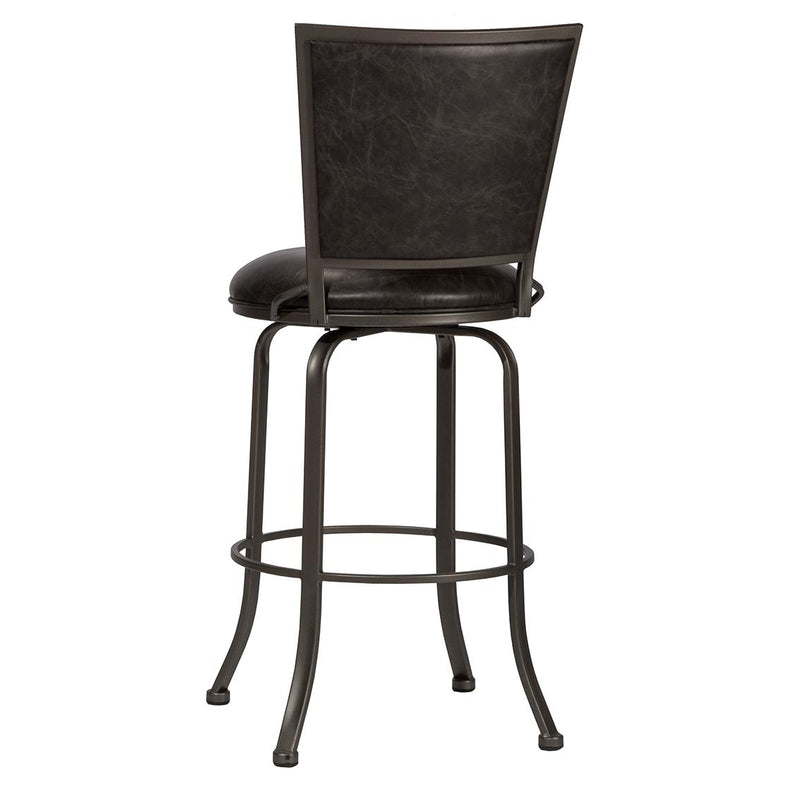 Hillsdale Furniture Belle Grove Pub Height Stool Belle Grove Swivel Pub Height Stool - Charcoal IMAGE 2