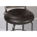 Hillsdale Furniture Belle Grove Pub Height Stool Belle Grove Swivel Pub Height Stool - Charcoal IMAGE 4